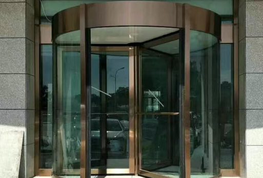 庆阳旋转门如何与周边环境搭配？